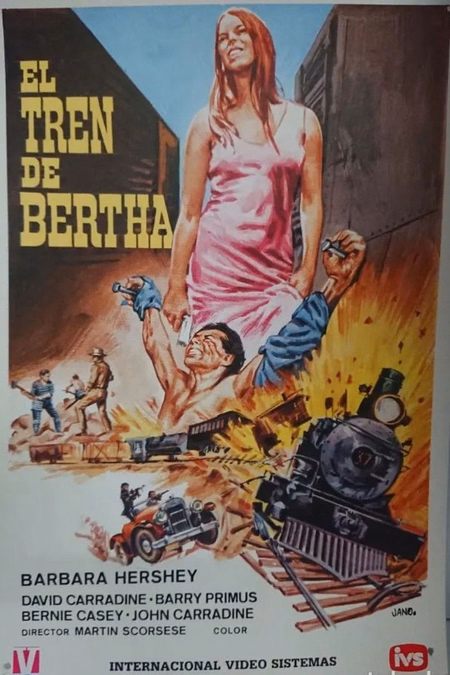 Póster de la película El tren de Bertha