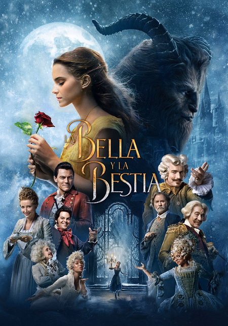Póster de la película La bella y la bestia