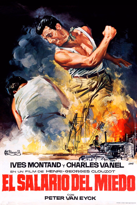 Póster de la película El salario del miedo