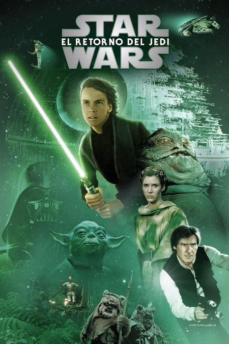 Póster de la película El retorno del Jedi