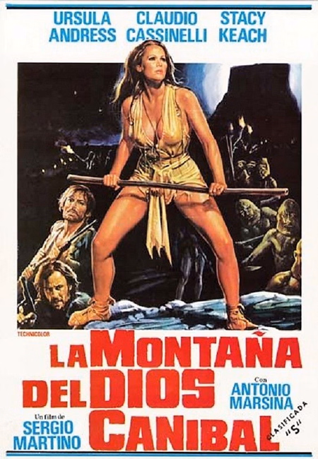 Póster de la película La montaña del dios caníbal