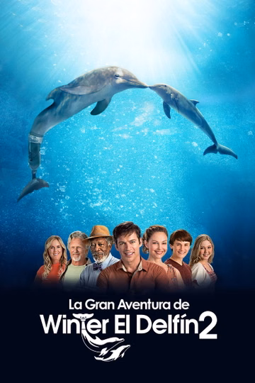 Póster de La gran aventura de Winter el delfín 2