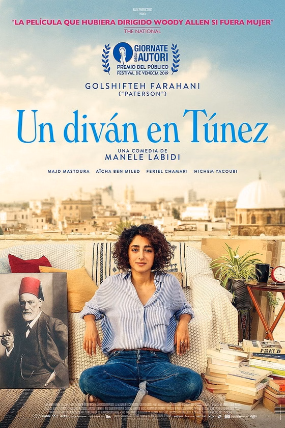Póster de Un diván en Túnez
