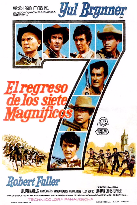 Póster de la película El regreso de los siete magníficos