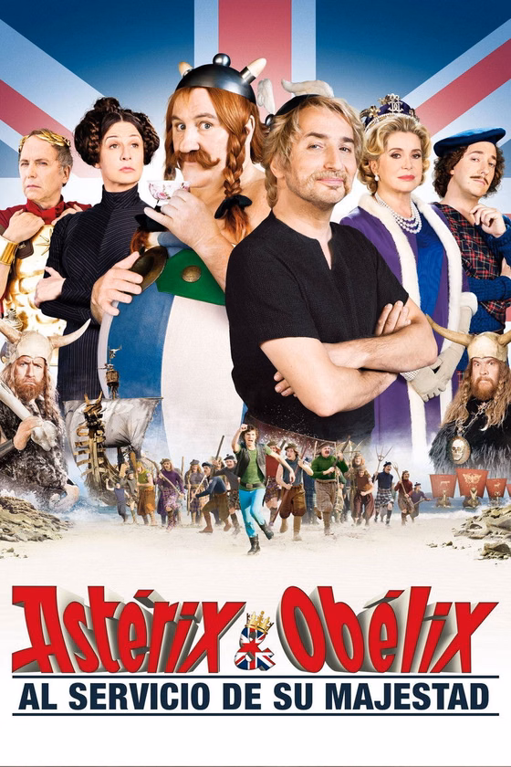 Póster de Astérix y Obélix: Al servicio de su majestad
