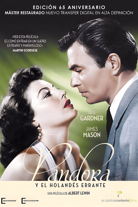 Póster de la película Pandora y el holandés errante