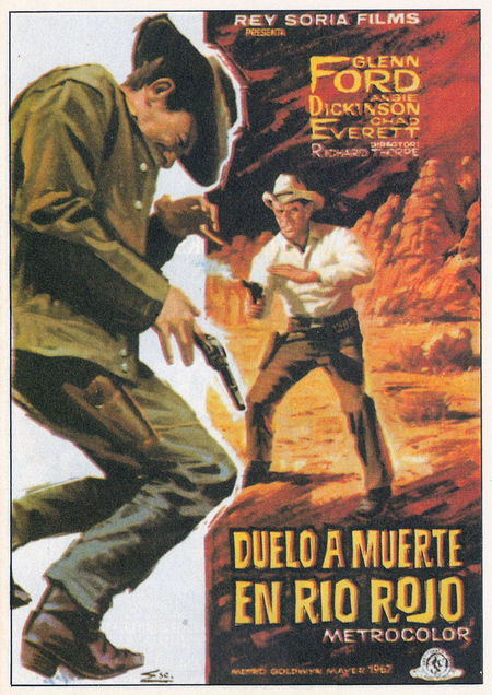 Póster de la película Duelo a muerte en Río Rojo