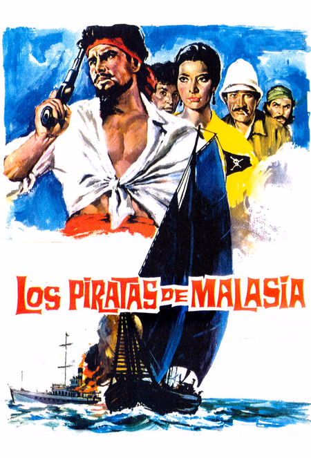 Póster de la película Los piratas de Malasia
