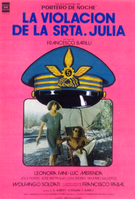 Póster de la película La violación de la señorita Julia