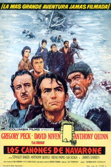 Póster de la película Los cañones de Navarone