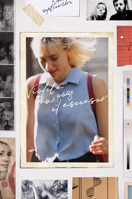 Póster de la película Violeta no coge el ascensor