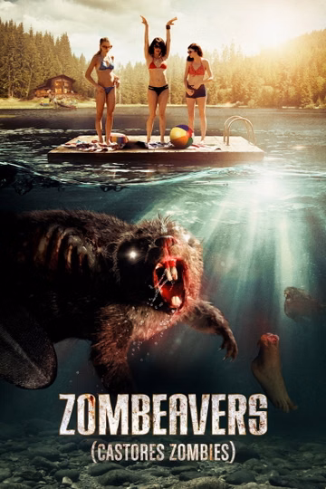 Póster de Zombeavers (Castores zombies)