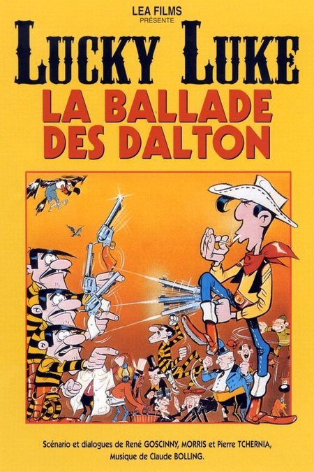 Póster de la película Lucky Luke: La balada de los Dalton