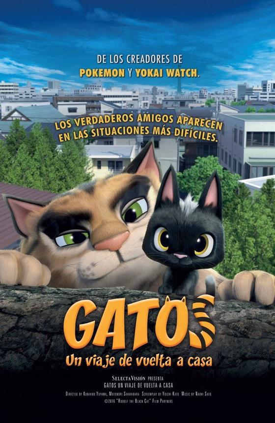 Póster de Gatos: Un viaje de vuelta a casa