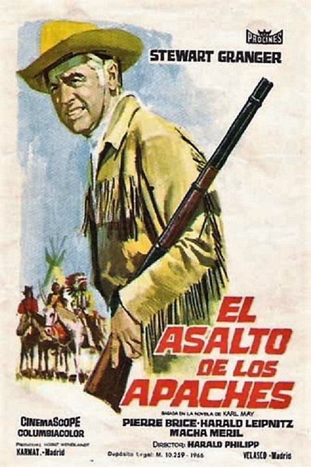 Póster de la película El asalto de los apaches