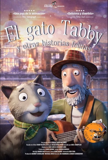 Póster de El gato Tabby y otras historias felinas