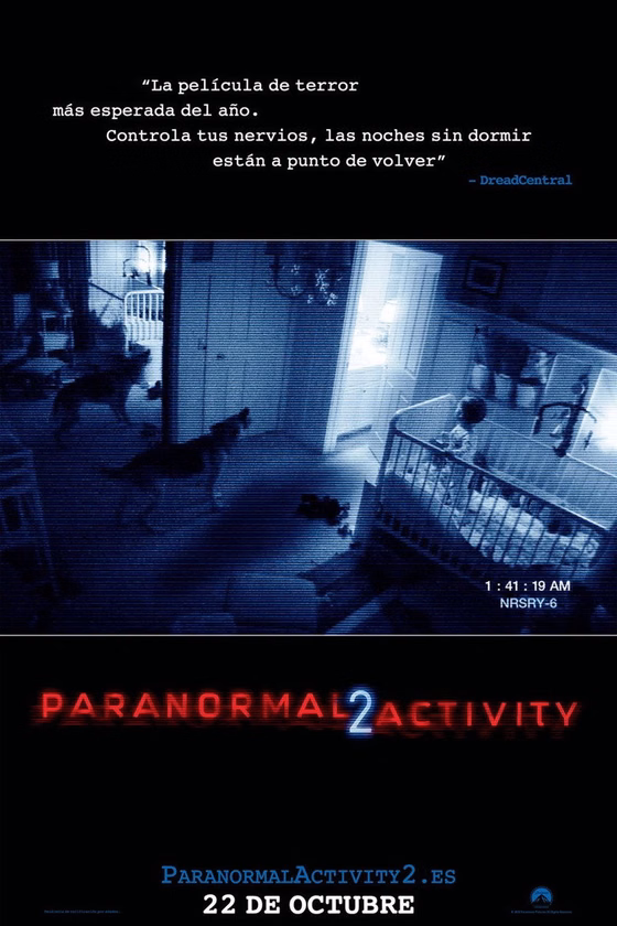 Póster de Paranormal Activity 2