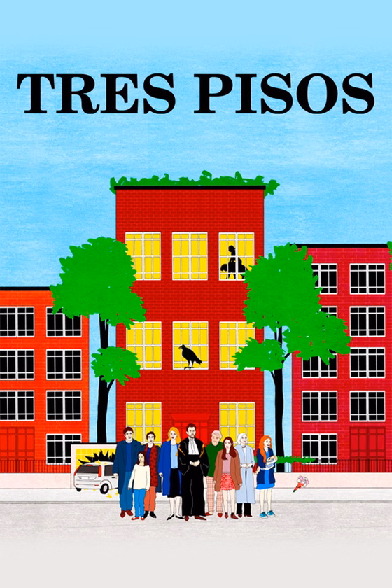 Póster de Tres pisos