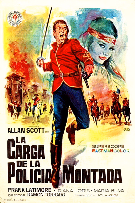 Póster de la película La carga de la policía montada