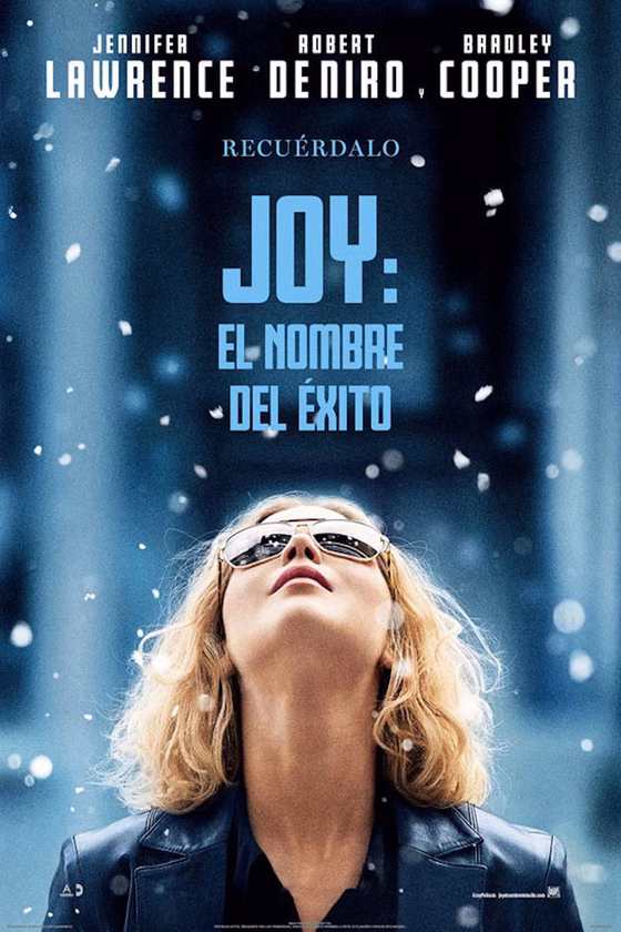 Póster de Joy El Nombre del Éxito