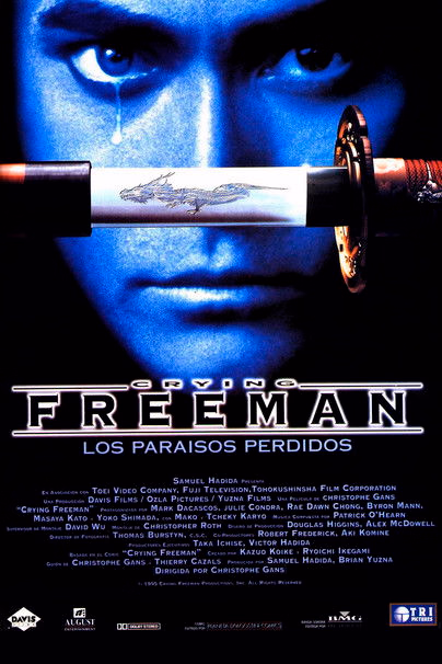 Póster de la película Crying Freeman: Los paraísos perdidos