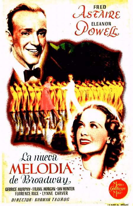 Póster de la película La nueva melodía de Broadway