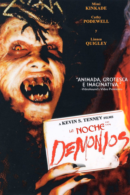 Póster de la película La noche de los demonios