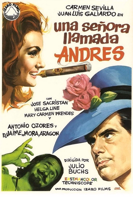 Póster de la película Una señora llamada Andrés