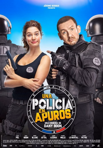 Póster de Una policía en apuros