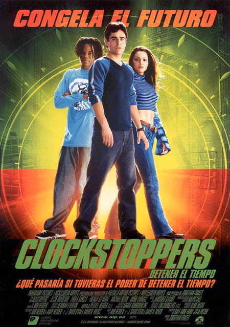 Póster de la película Clockstoppers, detener el tiempo