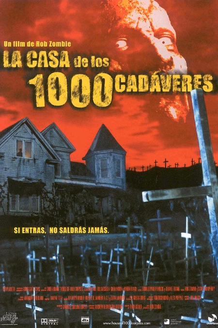 Póster de la película La casa de los 1000 cadáveres