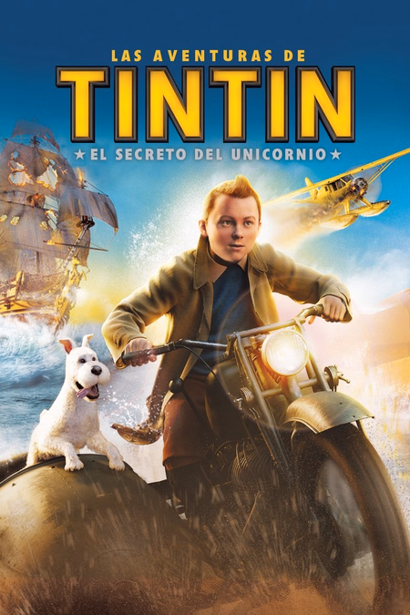 Póster de la película Las aventuras de Tintín: El secreto del unicornio