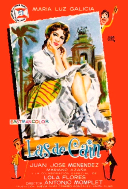 Póster de la película Las de Caín