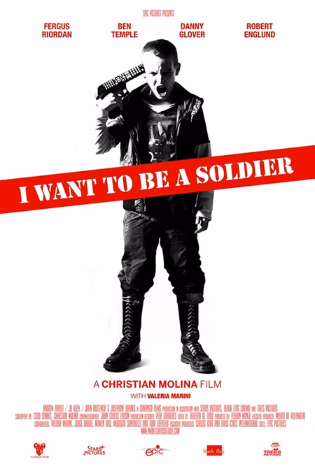Póster de la película De mayor quiero ser soldado