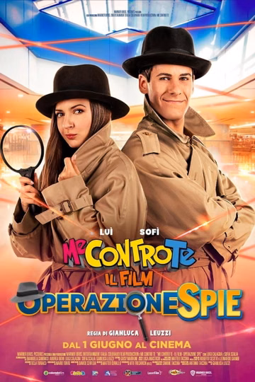 Póster de Me contro te - la película: operación espías