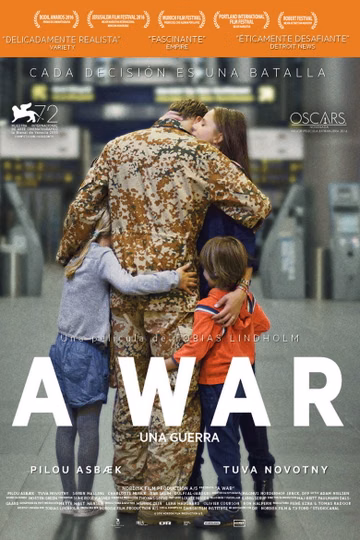 Póster de A war (Una guerra)