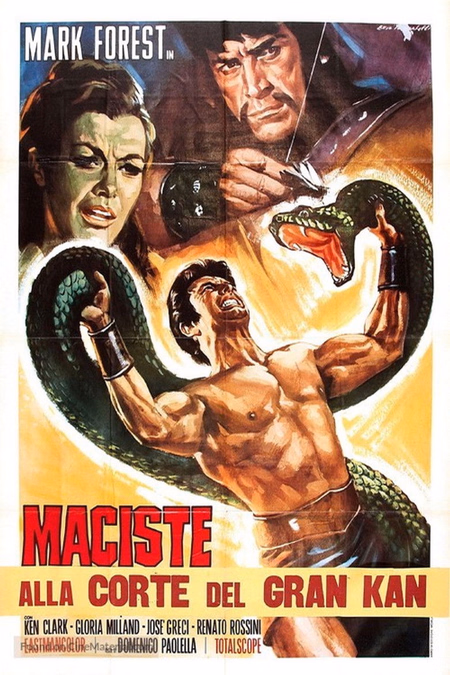 Póster de la película Maciste: En la corte del Gran Khan