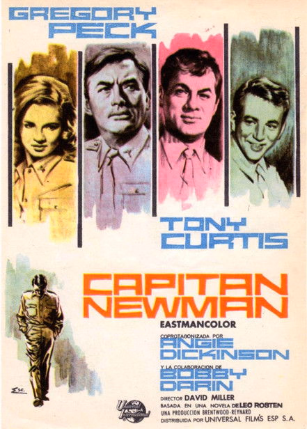 Póster de la película El capitán Newman