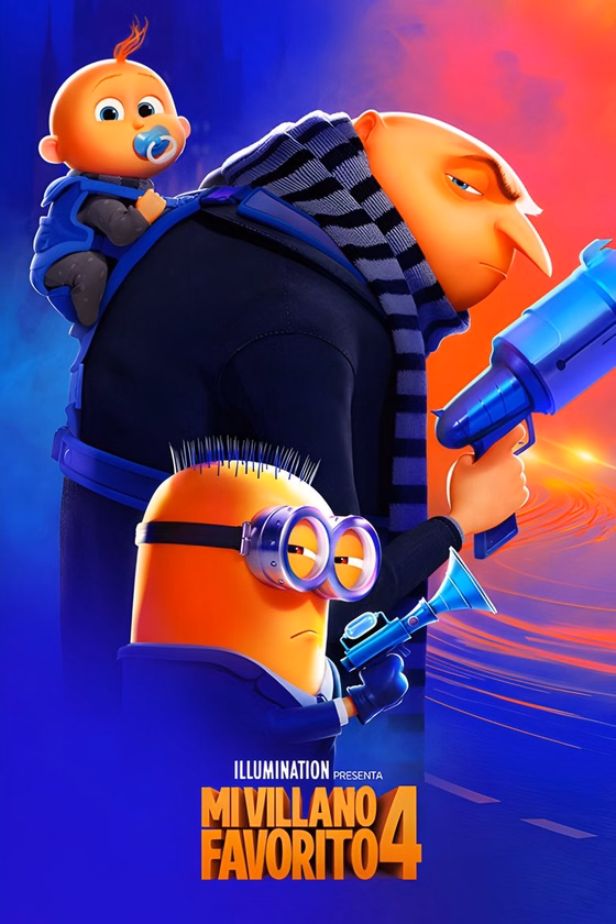 Póster de Gru 4. Mi villano favorito
