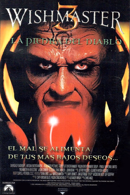 Póster de la película Wishmaster 3: La piedra del diablo