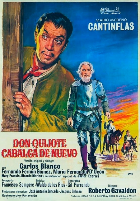 Póster de la película Don Quijote cabalga de nuevo