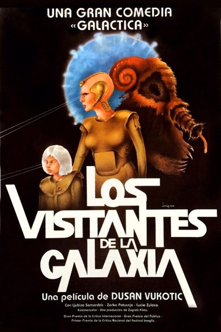 Póster de la película Los visitantes de la galaxia