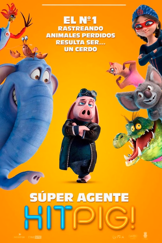 Póster de Super agente Hitpig