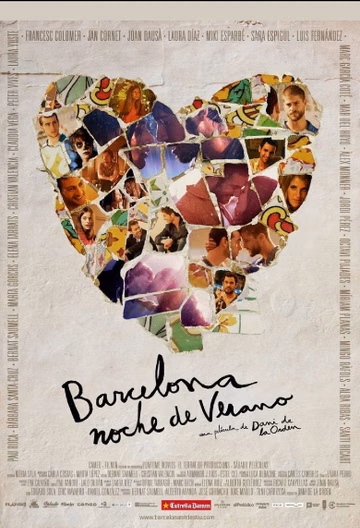 Póster de Barcelona, noche de verano