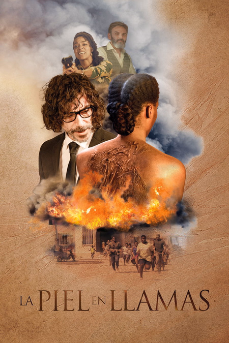 Póster de la película La piel en llamas