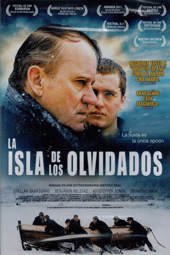 Póster de La isla de los olvidados