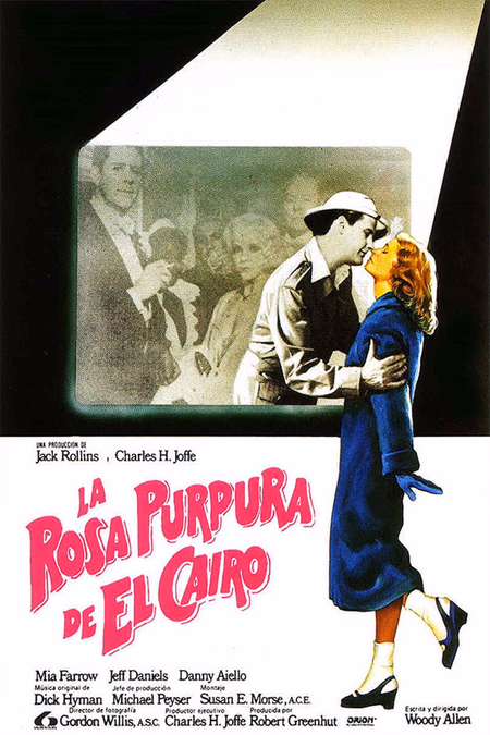 Póster de la película La rosa púrpura de El Cairo