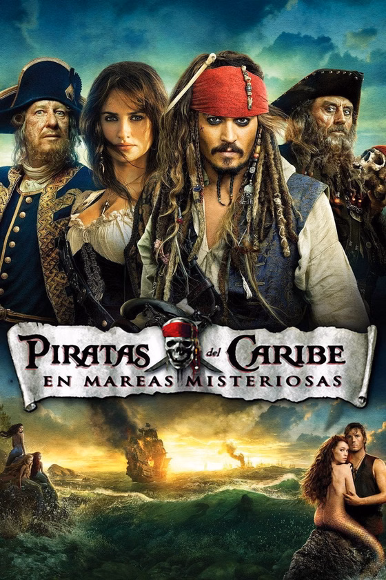 Póster de Piratas del Caribe: En mareas misteriosas