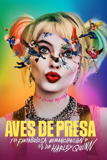 Póster de Aves de presa (y la fantabulosa emancipación de Harley Quinn)