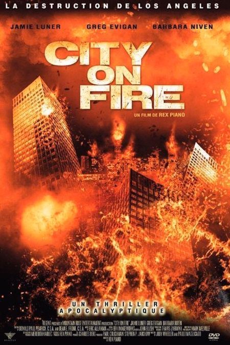 Póster de la película La ciudad en llamas
